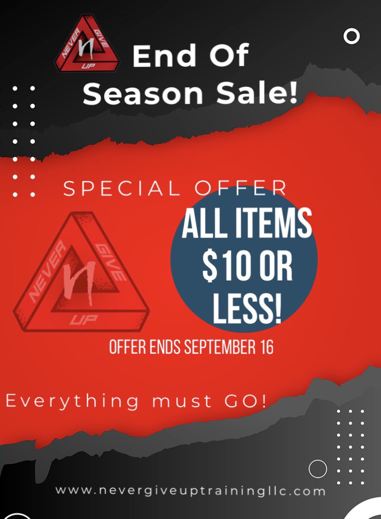 •SALE
•SALE
•SALE
•SALE

Fall is coming! Everything must go!

GO SHOP
Tag someone 
Link in bio 

#sale #nevergiveup #seasonsale #newcollectioncoming #shop #support #blackownedbusinesses
