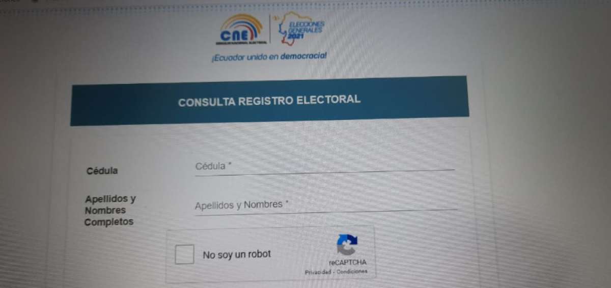 lahistoriaec's tweet photo. El @cnegobec habilitó página web para que los ciudadanos puedan consultar su lugar de votación. En cambio, mantiene bloqueada la web para que los ciudadanos sepan si sus firmas han sido usadas fraudulentamente por partidos políticos, para afiliarlos sin su consentimiento. https://t.co/ycYzTX8Nhb