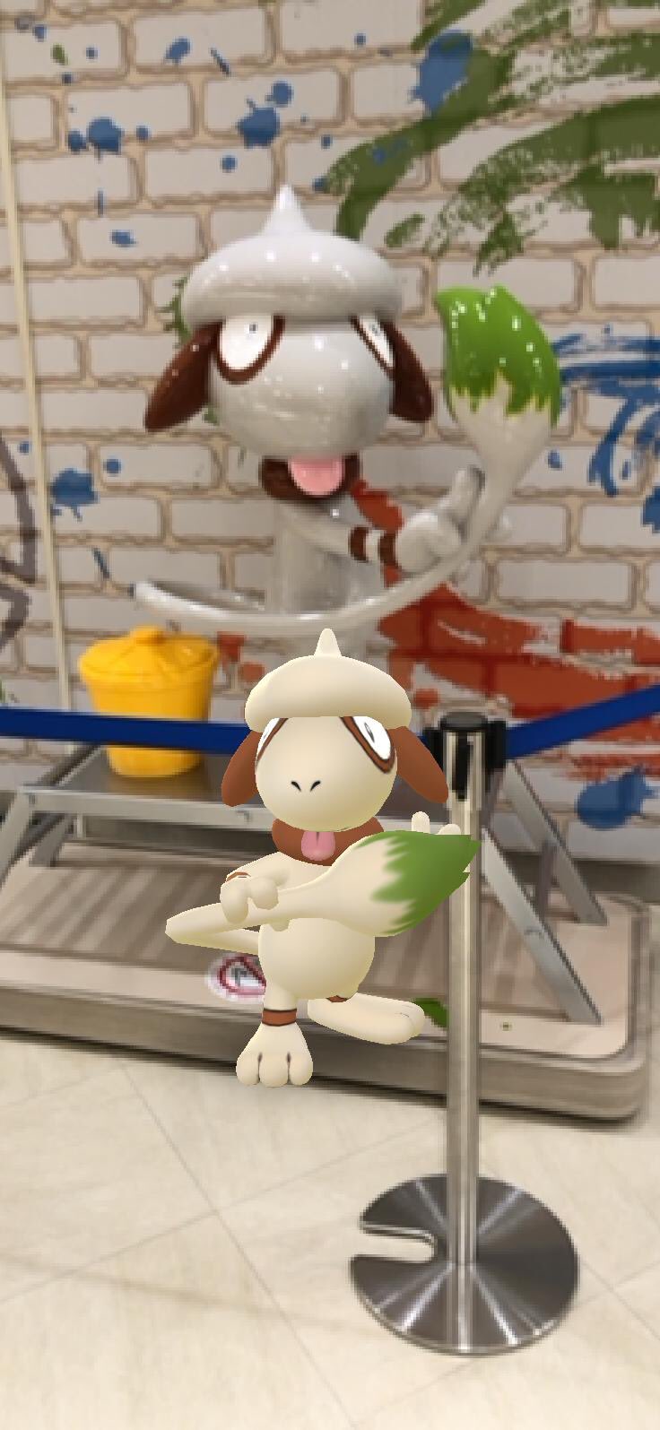 えむえむ Twitter पर 池袋のポケモンセンターにあるドーブルとドーブル ポケモンgo Gosnapshot T Co Myrfcqpqxi Twitter