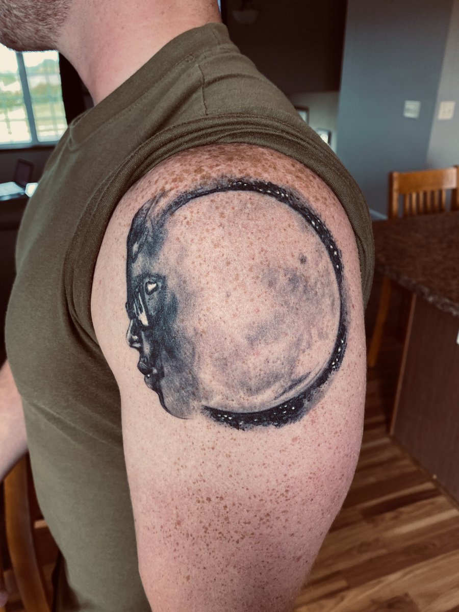 New ink <a href="/KidCudi/">The Chosen One</a>