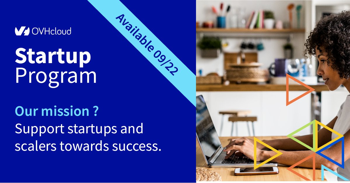 OVHcloud_ANZ's tweet photo. 🗓[Save The Date] Are you a #startup looking for innovative #SaaS and #PaaS solutions? Discover the new and improved OVHcloud Startup Program on 22 September! #OVHcloudCountdown https://t.co/322tADbd0f