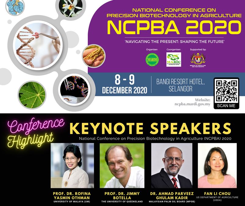 mardimalaysia's tweet photo. #NCPBA2020 - ‘Navigating the Present, Shaping the Future’. Seats are limited. To register for this conference or to submit abstracts for the poster, please kindly fill in the online registration form here:
https://t.co/vgTUbMbNt8
#fromlabtotable #ourfoodourfuture #betterMARDI https://t.co/Vs44KXiBCB