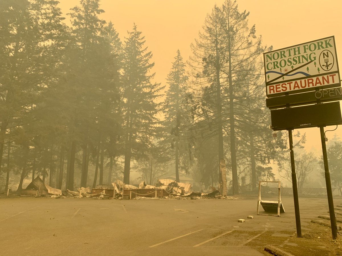Spent some time up the Santiam Canyon today. Talking to folks that lost everything. Hurts. We've had big fires: Biscuit and Whitewater, Chetco Bar and Silver King. The Canyon Creek Complex and the B&B Complex. Even the great Tillamook Burn. But nothing like this. What a year.