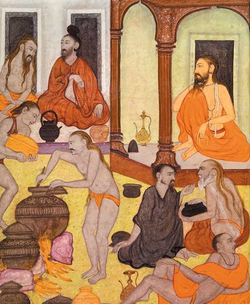 Various types of fresh Surā, Sharkarāsav, Mādhvik, Pushpāsav, Falāsav were available there. Vessels made of gold and quartz.Surā was kept in vessels made of silver, soil and gold.