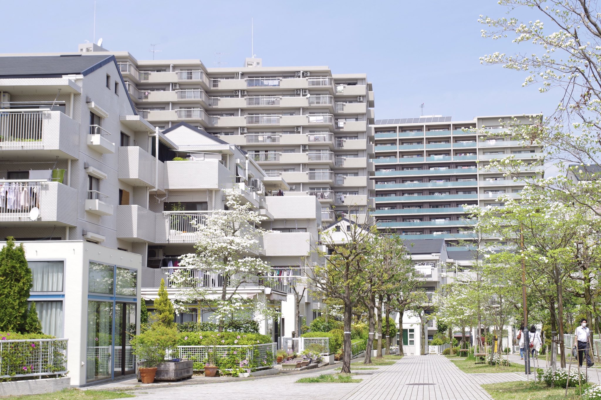 いろは団地 多摩ニュータウンプロムナード多摩中央団地 公団分譲 昭和62年3月入居 多摩センター駅へと続く遊歩道に沿った1階住戸には 玄関と別に遊歩道側に開放した入り口を持つ プラス1ルーム が設けられている アトリエや小店舗等にも利用され いろは団地 多摩ニュータウンプロムナード多摩中央団地 公団分譲 昭和62年3月入居 多摩センター駅へと続く遊歩道に沿った1階住戸には 玄関と別に遊歩道側に開放した入り口を持つ プラス1ルーム が設けられている アトリエや小店舗等にも利用され