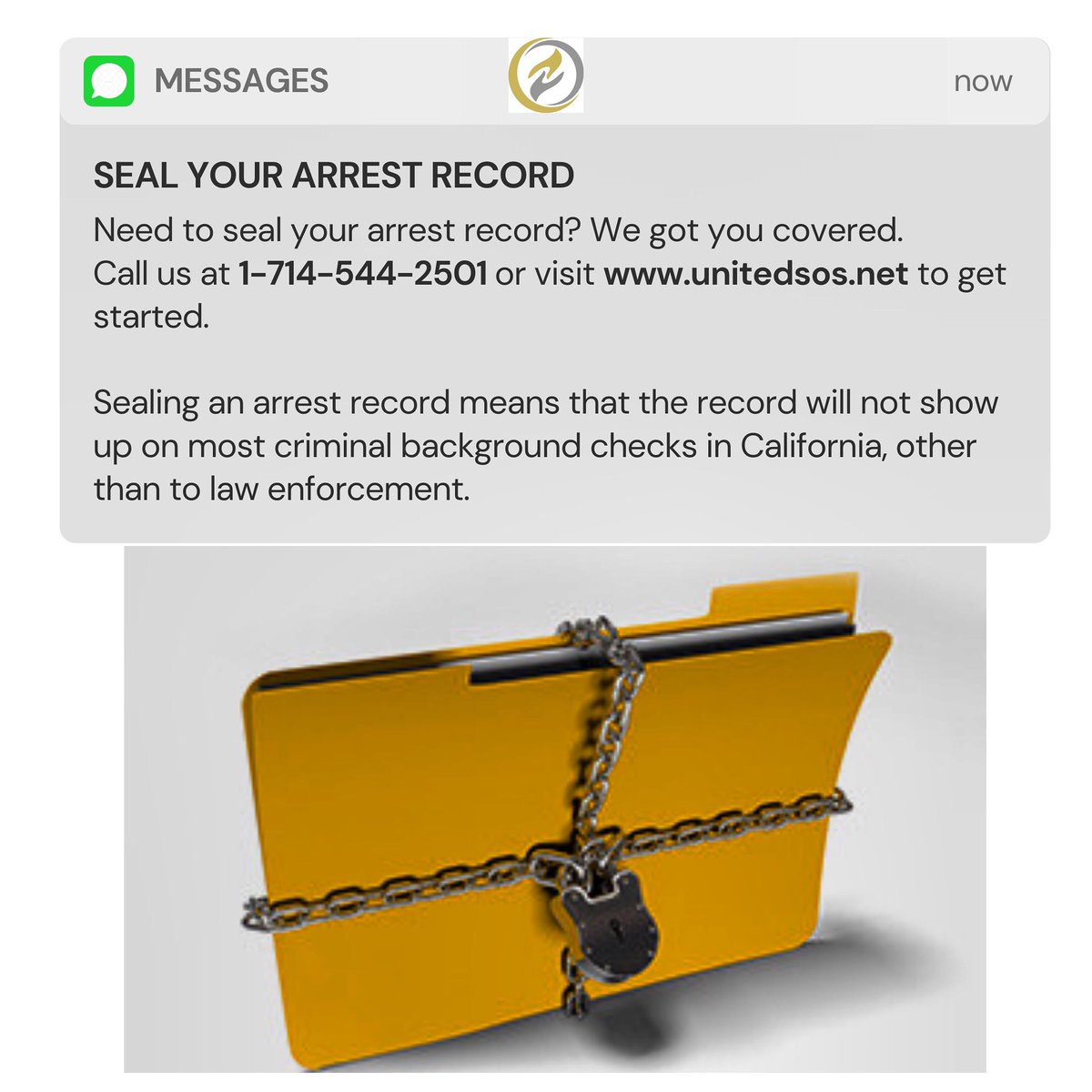 Need your arrest record sealed? Connect With Us Today!
.
.
🌐unitedsos.net
📧admin@unitedsos.net
📞1-714-730-8141
📍18002 Irvine Blvd. Ste. 108-M, Tustin, Ca 92780
. 
.