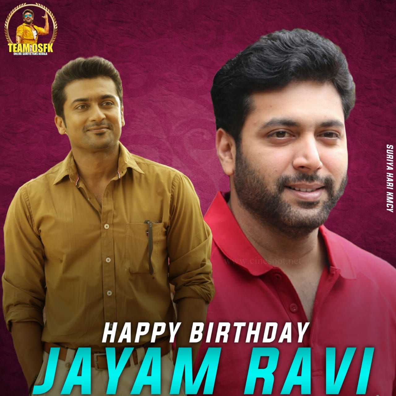   Happy Birthday ilam puyal Jayam Ravi 