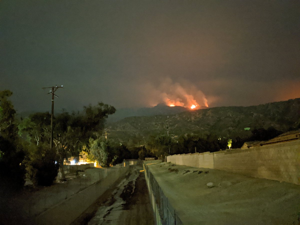jhjones's tweet photo. #SawpitWash at Foothill/Mountain right now. I'm on the good side as far as evacuations go. If I have to go, this stray kitty #dragon goes with me. #Spayed today, #outsidekitty haz my heart https://t.co/agmYuHfjB4
