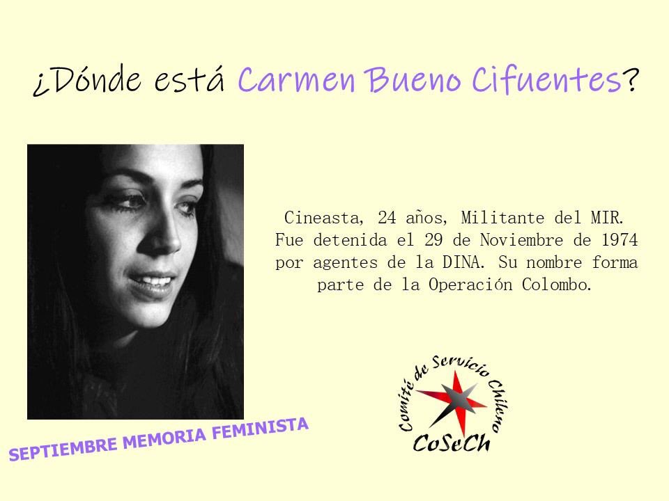 C_CoSeCh's tweet photo. 🟣#SeptiembreMemoriaFeminista Marcela Sepúlveda, Amelia Bruhn, Carmen Bueno PRESENTES!
#detenidasdesaparecidas
#NoOlvidamos y exigimos saber ¿Dónde Están?
#memoria #verdadyjusticia #DondeEstan #NiPerdonNiOlvido #Memoriaviva #MujeresQueLuchan #COSECH #RompiendoImaginarios #sept https://t.co/F1AwblgiYo