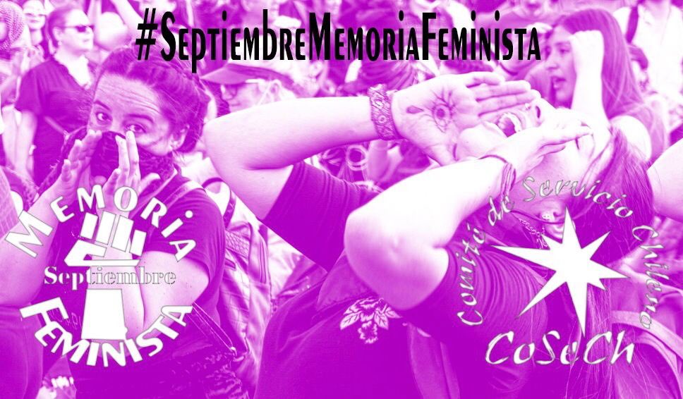C_CoSeCh's tweet photo. 🟣#SeptiembreMemoriaFeminista Marcela Sepúlveda, Amelia Bruhn, Carmen Bueno PRESENTES!
#detenidasdesaparecidas
#NoOlvidamos y exigimos saber ¿Dónde Están?
#memoria #verdadyjusticia #DondeEstan #NiPerdonNiOlvido #Memoriaviva #MujeresQueLuchan #COSECH #RompiendoImaginarios #sept https://t.co/F1AwblgiYo