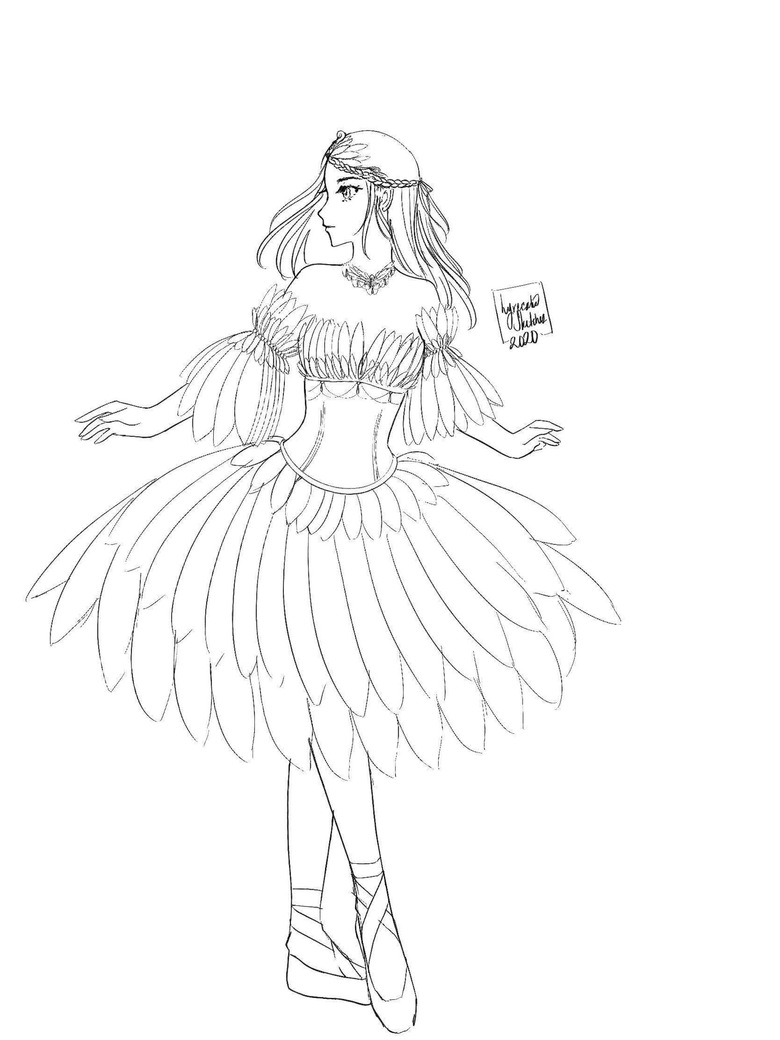 Barbie of Swan Lake: Odette Dress Up