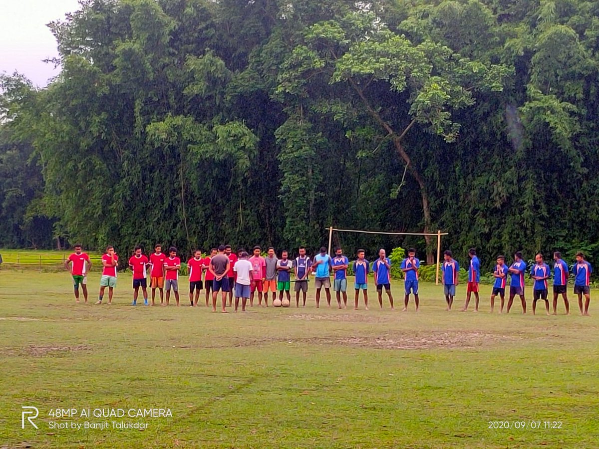 NykNalbariAssam's tweet image. As part of the Fit India campaign, the volunteers of Nehru Yuva Kendra #Nalbari #Assam played football in the #Pachim-Nalbari block of Nalbari district.
#NewIndiaFitIndia
#Run4India 
@Nyksindia ।। @IndiaSports ।। @KirenRijiju ।। @PMOIndia ।। @CMOfficeAssam