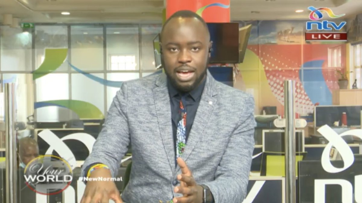 ntvkenya's tweet photo. Some people believe that governments are using #Covid19 to get funding. While that continues to be a theory, lives are being lost, and people are getting infected.  - Ian Wafula  #NewNormal @Warungu https://t.co/xv8E0AU65I