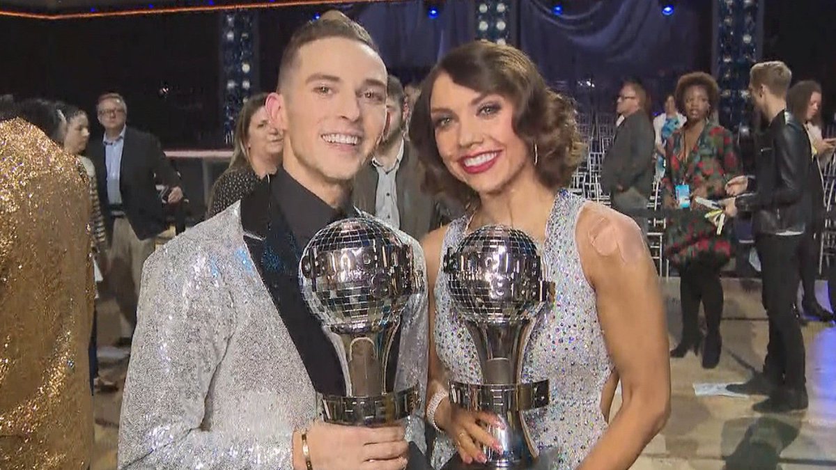 23. Adam Rippon & Jenna Johnson: 66pts