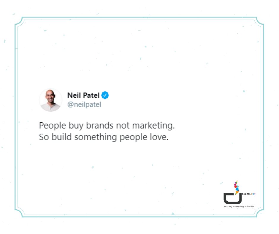 Digital_Fry's tweet photo. Well said👍👍 @neilpatel 

#marketing #digitalmarketing #users #digitalfry https://t.co/sV9NKvWafx