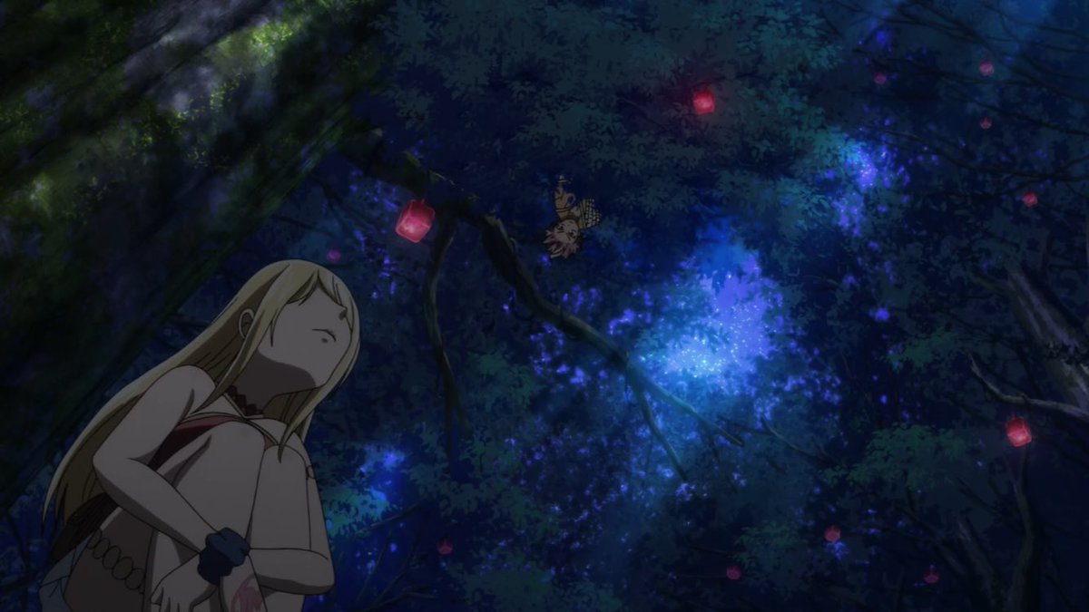 Day 254 of 366 days of NaluNatsu cheering up Lucy and showing her the stars like she wanted.<3