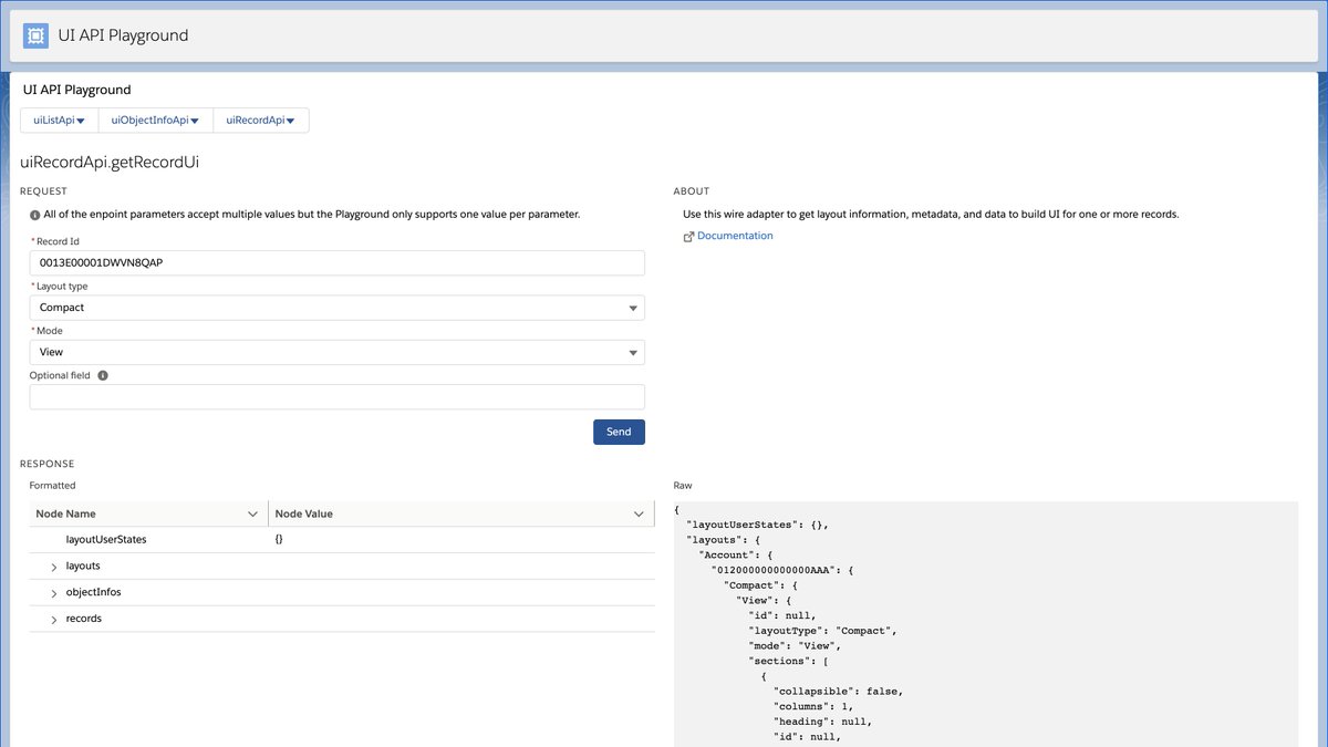 PhilippeOzil's tweet image. While waiting for my #TrailheadLive session to be available on demand, check out my contribution that let&apos;s you explore the UI API with #LightningWebComponent
github.com/pozil/ui-api-p…