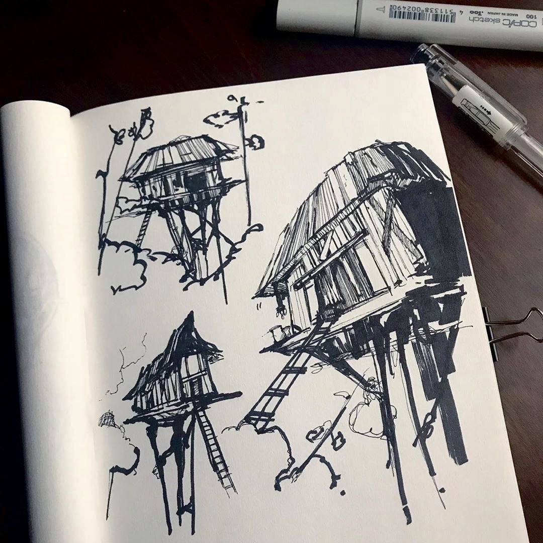 Treehouse sketches 