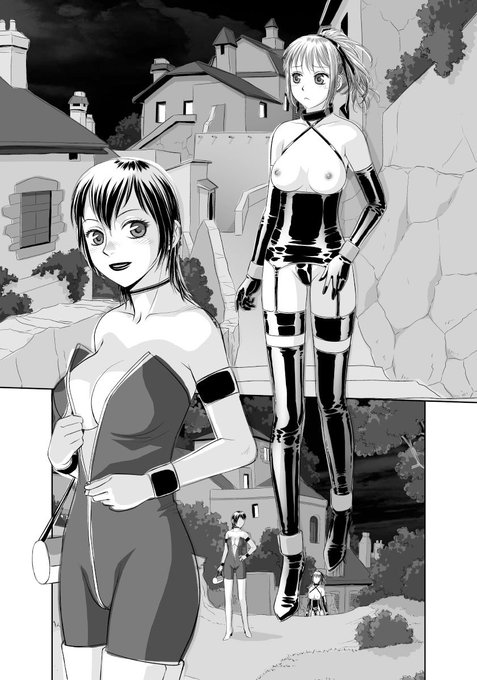 「IVNO -ユノ-」から台詞フキダシ擬音無し絵その,5です_φ(>∇<;)

ちょっとコスチュームがアブナ過ぎるので一部分消去と追加修正しています
_φ(°ー°;) 