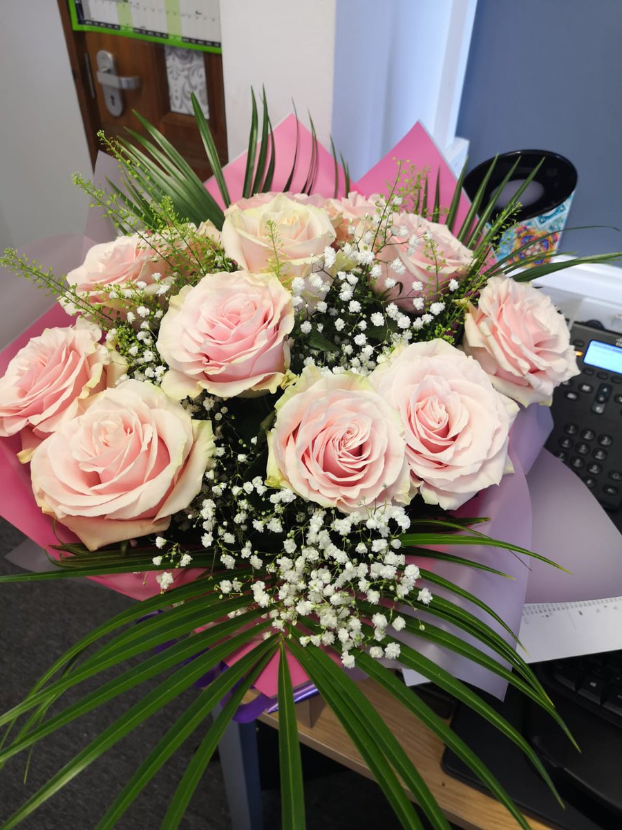 A small token of my gratitude to a special lady who supported us with the vulnerable child at Weston Favell station yesterday.  She was so compassionate and caring, as were our amazing front counter staff.   <a href="/NorthantsPolice/">Northants Police</a> <a href="/NorthantsSupt/">Rachael Handford</a> @NorthantsChief