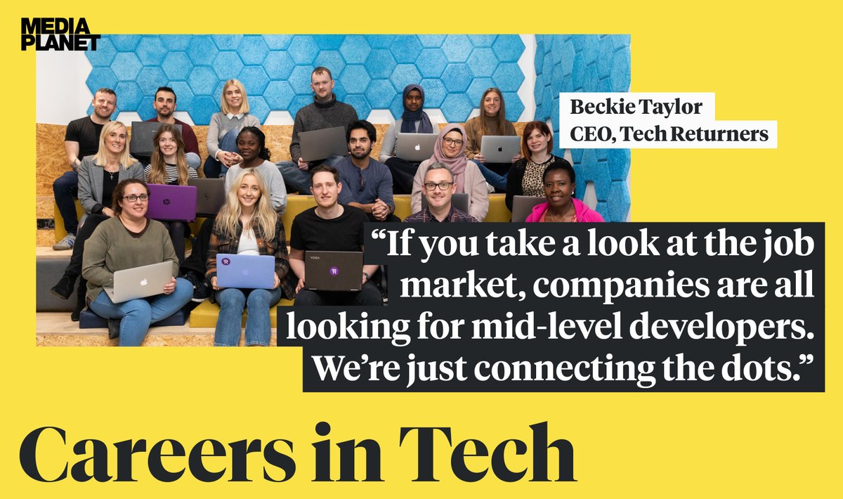 Our <a href="/RTaylor81/">Beckie Taylor</a> will be taking part in a panel discussing #diversityintech at #LondonTechWeek in just a couple of hours time! - Want to join us? Register here! londontechweek.com/event/careers-…