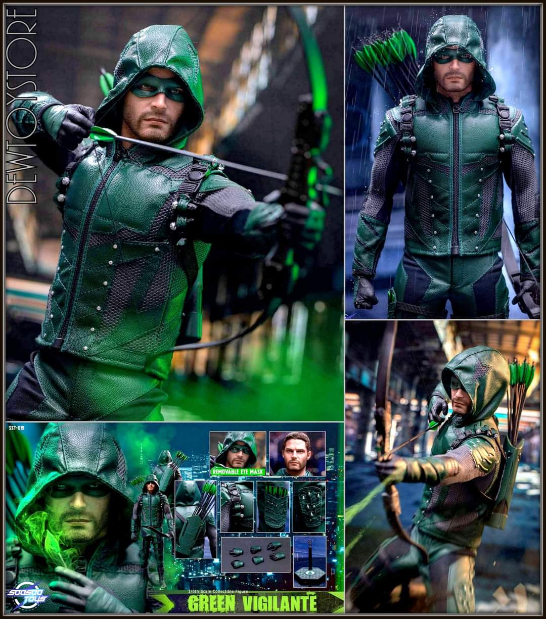 X 上的 DewToyStore：「⭐ SooSooToys SST-019 Green Vigilante