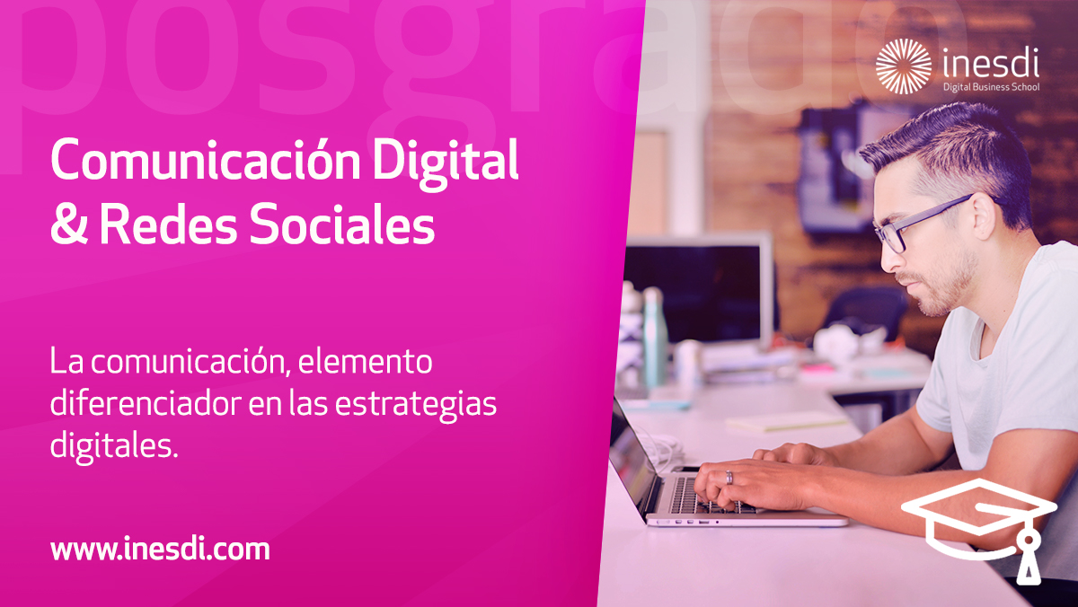 Inesdibts's tweet image. Aprende a dominar las #RedesSociales y crear estrategias digitales únicas con nuestro #Posgrado en #ComunicaciónDigital &amp;amp; Redes Sociales a cargo de @AchinchillaA ¡Conviértete en todo un experto de la #socialmedia!
¿A qué esperas? ⏰
➡ bit.ly/3gMPlVr #RRSS #formacion