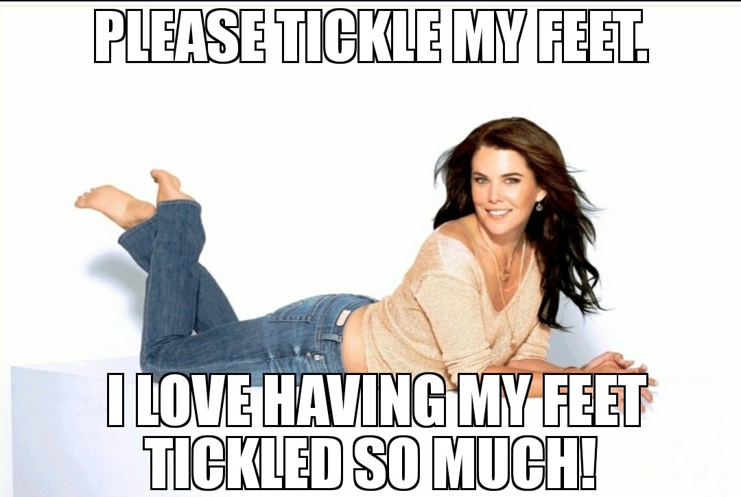 Please tickle my feet