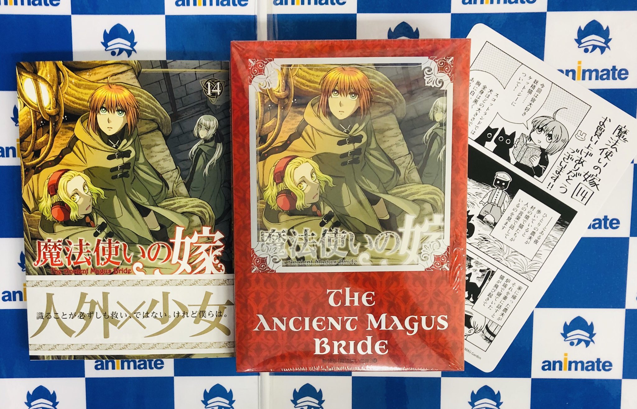 アニメイト秋葉原本館 書籍予約情報 魔法使いの嫁 15巻 特装版 本日よりご予約受付中です 特装版には チセ エリアスのころころマスコット2個セット 付き ご予約はお早めに まほよめ T Co Qu7rslknht Twitter