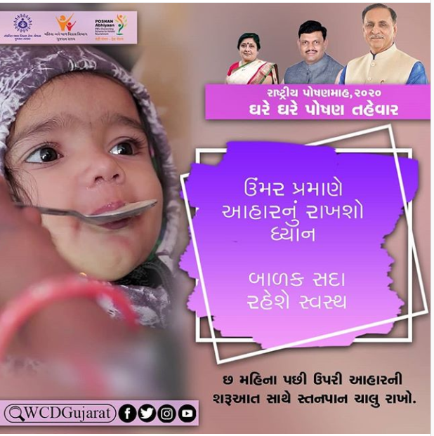 #poshanseGujaratRoshan
#GujPoshanMaah2020
#Gujratposhanabhiyan