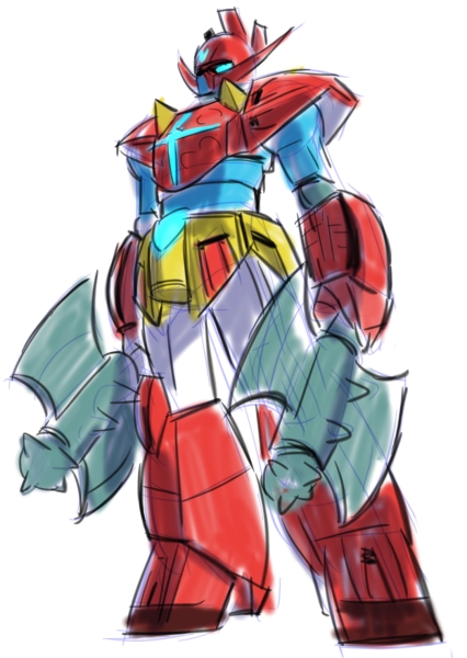 「science fiction super robot」 illustration images(Popular)