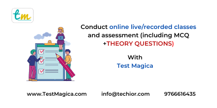 TechiorSolution's tweet image. Want to know how to conduct online live/recorded classes and assessment (including MCQ +THEORY QUESTIONS) ?

Schedule Demo-bit.ly/3eJBsX4

Learn more-techior.com/online-examina…

#onlineexam #onlineexaminationsoftware #onlineclasses