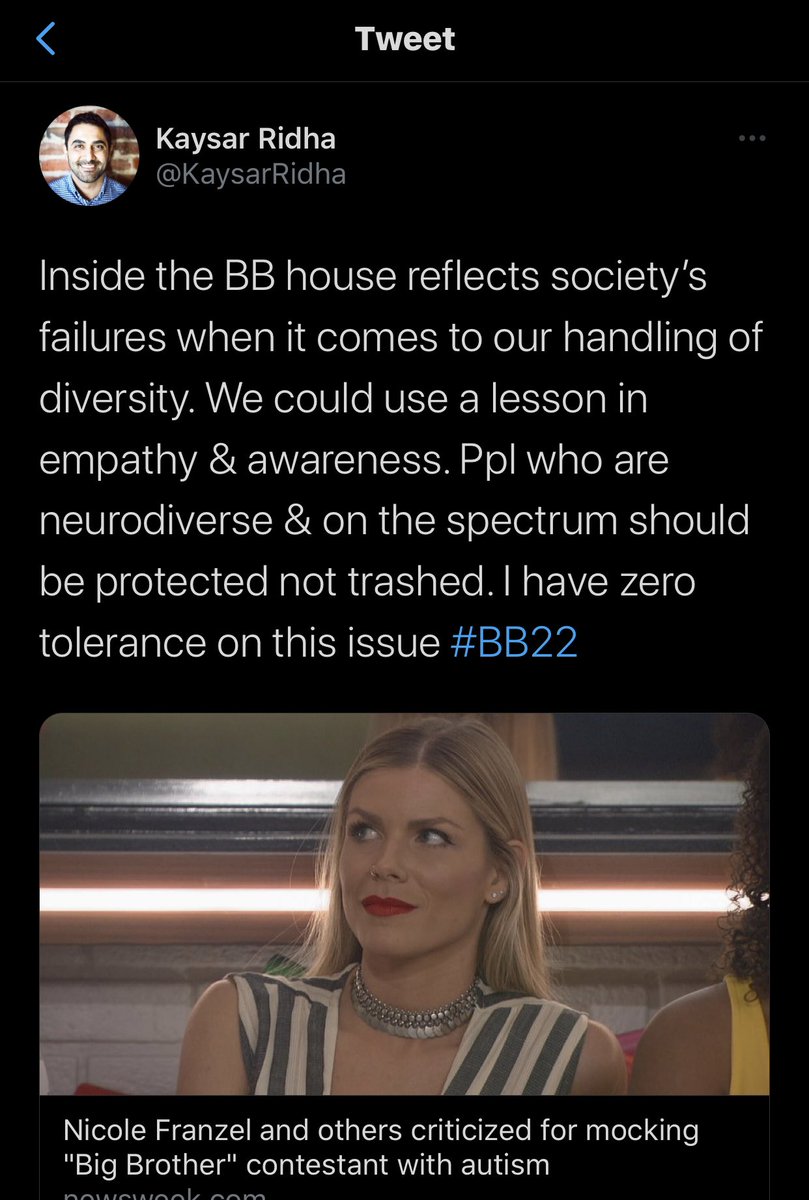 This is micro aggression: To support Ian against his attackers without question but to justify and de-center Bayleigh and Davonne in order to humanize Tyler. Black people are often let down by other POC  #BB22
