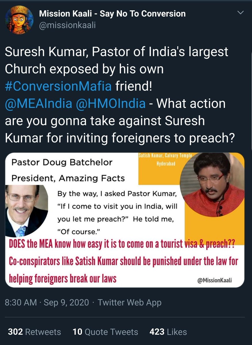  @GovernmentIndia  @PMOIndia is encouraging discrimination & hate speech against Christians through its DELIBERATE silence & inaction.Many such examples exists: