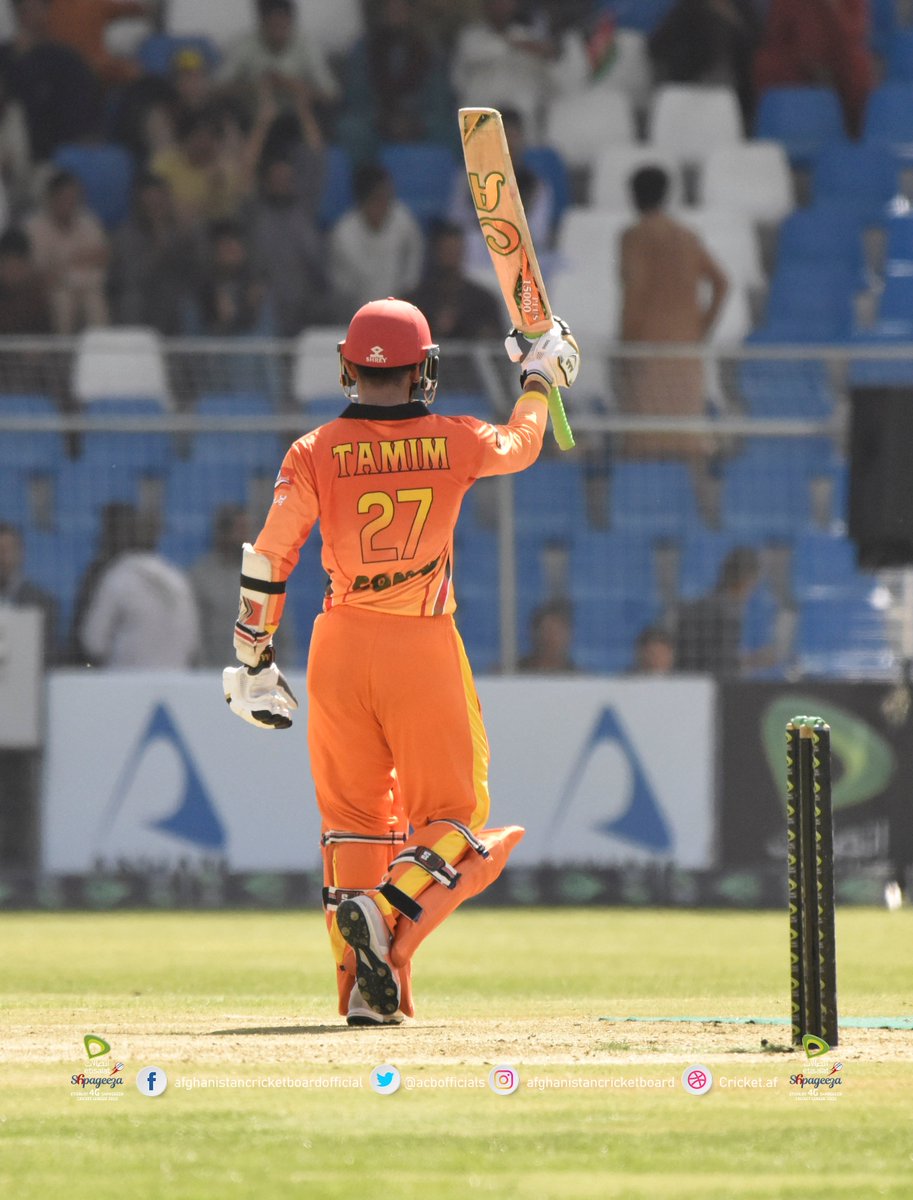 ACBofficials's tweet photo. #Match8 - Innings Break

@ActuTigers: 175/3 (20)
Target:176

🏏 Tamim Surkhorodi  79 (48)
🏏 Majeed Alam 52* (44)

DG Bost Defenders
- Amir Hamza 22/2 (4)
- Mohammad Saleem 33/1 (3) 

#Match8 #Etisalat4GSCL2020  #DaAtalanoLeague #STvBD https://t.co/s32k8h0yDA