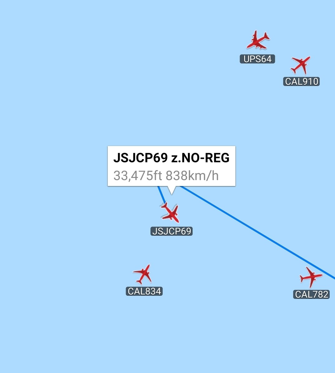 is_keelu's tweet photo. #JSJCP69 #755CB7 (Possible RC-135) https://t.co/zT0SY7Y2lY
