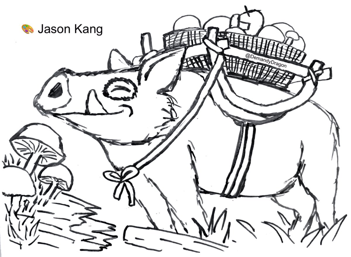 DemandyDragon's tweet image. As the new set nears, please say farewell to the delightful Trufflesnout from Core Set 2021 who found many delicious truffles for @Scottynada’s whiteboard during both MTG 𝘢𝘯𝘥 Stardew Valley streams. 🍄

Thank you, @ArtofJasonKang, for giving us the goodest of good boars. 🐗