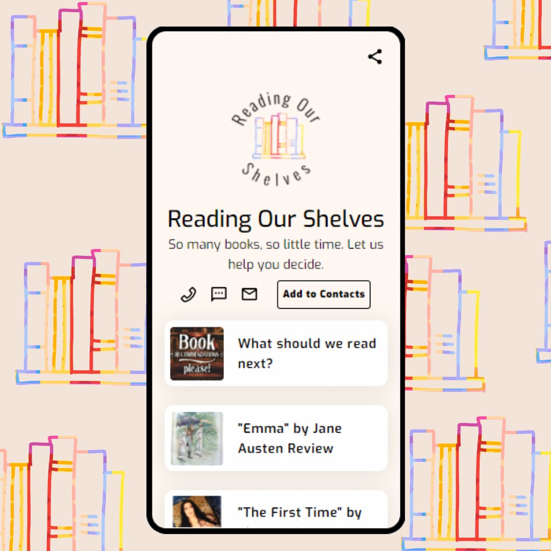 our_shelves's tweet image. We made this handy-dandy Flowpage to make it easier for you to keep track of our newest posts!

Check it out 🔗flow.page/ros_reviews

#flowpage #readingourshelves #ros