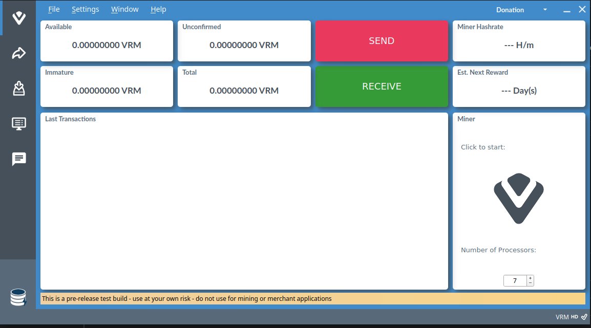 Have you try the #Verium Vault 1.3.1 testing version ? What do you think of it ? share your experience #Vericonomy #Vericoin #Verium $VRC $VRM #crypto #bitcoin