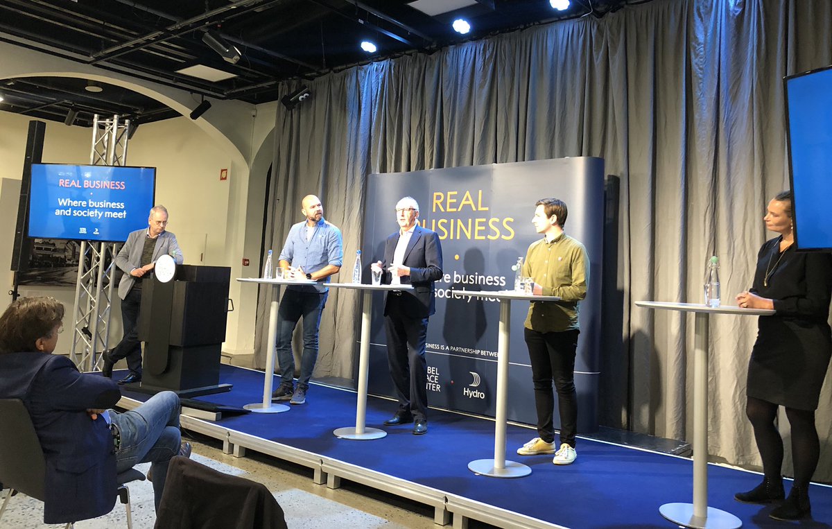 Det er lett å kutte forbruk men hva skal vi da leve av? Kraftforsyning er et av storsamfunnets viktigste oppgaver - @NorskHydroASA EVP <a href="/arvid_moss/">Arvid Moss</a> #RealBusiness  #grøntskifte #grønnindustri