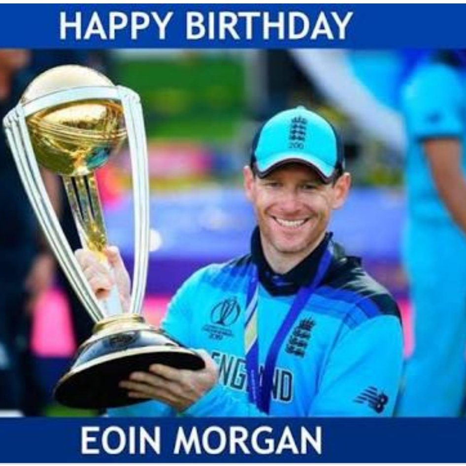 Happy Birthday ( Eoin Morgan) 