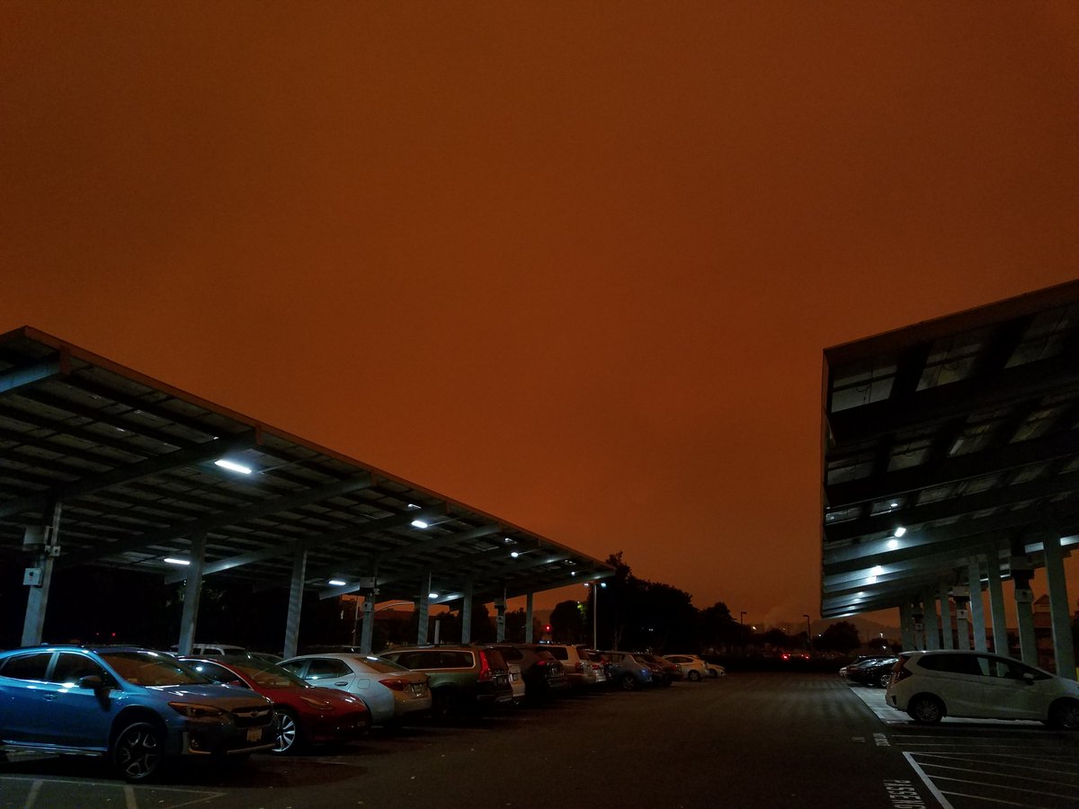 varvarakozyreva's tweet image. Here are my adventures for today: 9 am- doomsday sky (thanks to California wildfires). The rest of the day- COVID PCR (King Fisher extractor is saying hi). #CAFires2020 #COVID19 #fun2020 #everythingisfine