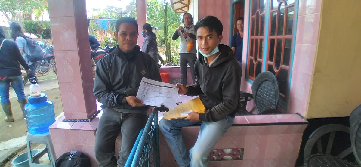 Late post .... 
27 Agustus 2020
Bertemu dengan Pengurus Koperasi Raja Swa dan memfasilitasi falam pengisian Form Sertifikat NIK