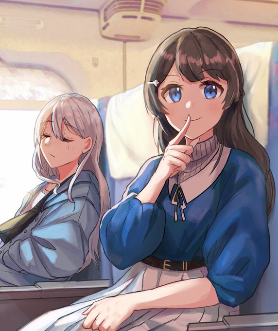 「座る 電車内」のTwitter画像/イラスト(古い順)