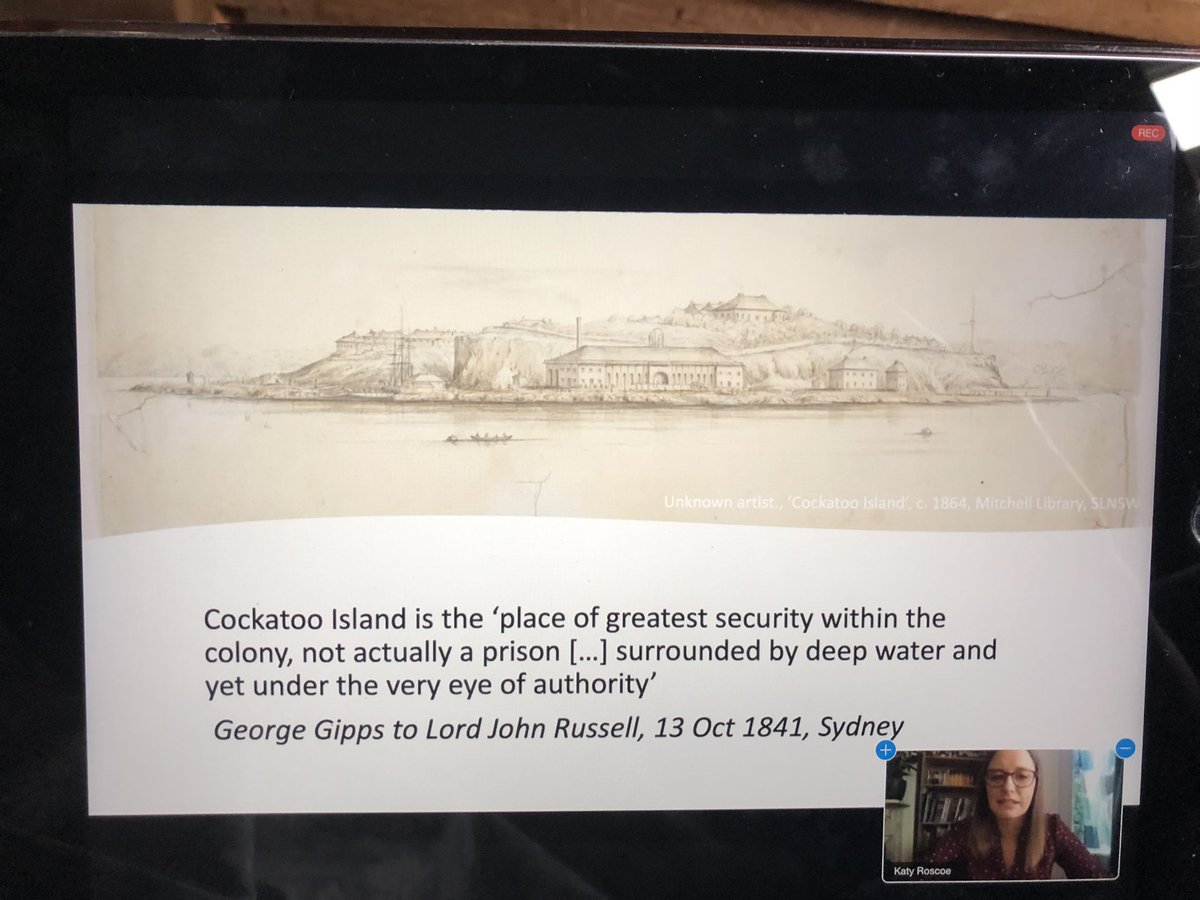 Many indigenous and colonised subject dispatched to Cockatoo Island. And views as place for most dangerous prisoners under eye of authority. First convicts from Norfolk Island