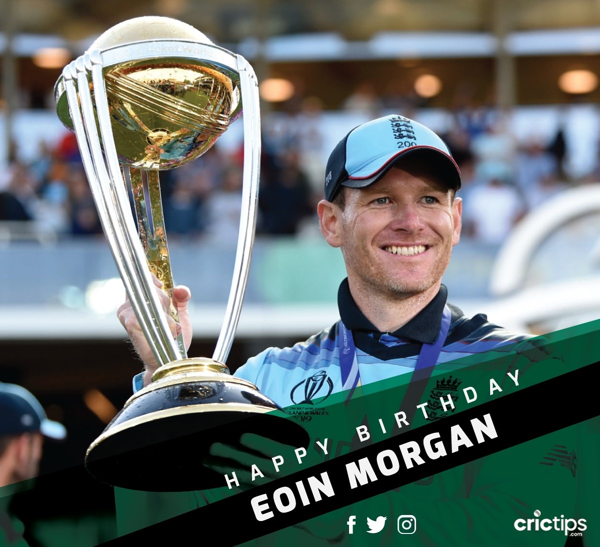 Wishing England\s white-ball captain Eoin Morgan a very happy birthday.    