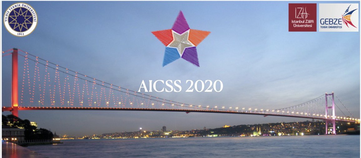 Just started! 

For the full programme &amp; Zoom Meeting IDs: aicss.yildiz.edu.tr/aicssProgram.p…

<a href="/ytu_aicss/">YTU - AICSS</a>
