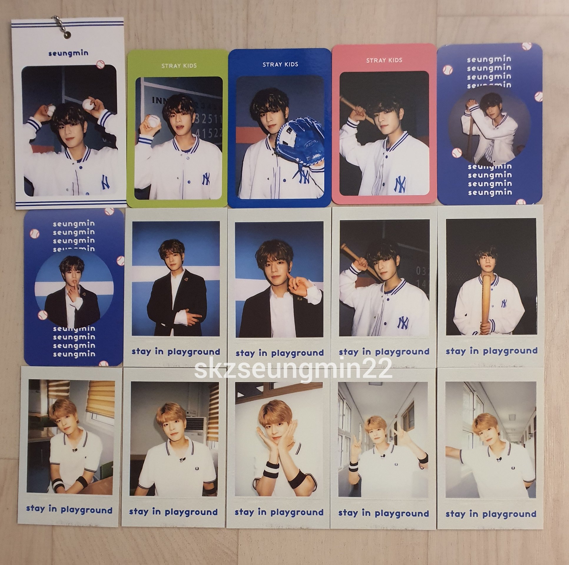 straykids stay in playground ポラロイド　スンミン Stray Kids SEUNGMIN stay in playground Polaroid Photocard ⑦