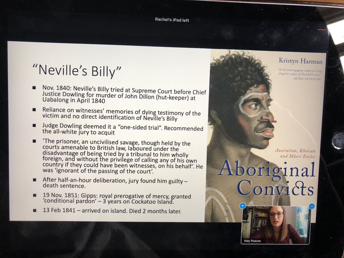 Indigenous prisoners that connect Island and the Bush