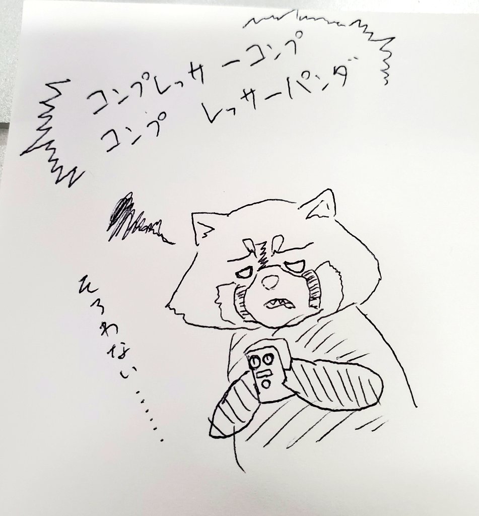 コンプレッサーコンプコンプレッサーパンダです 